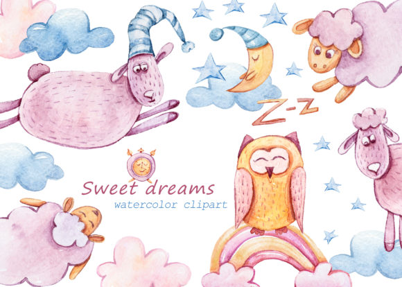 Cute Sheep Clipart: A Watercolor Nursery Embroidery Design Review