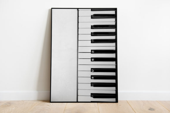 Piano Poster Watercolor Embroidery Design Review